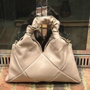 Urban Expressions Taupe Shoulder Bag